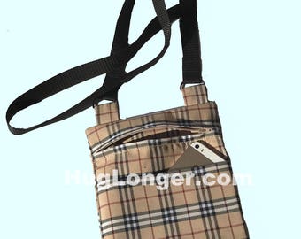 Arquivo de bordado ITH com zíper estilo mensageiro HL2059