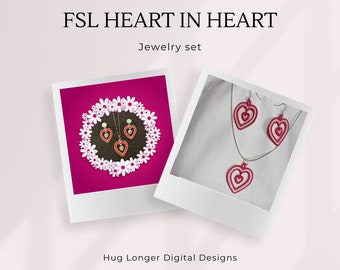 HL FSL Heart in Heart Jewelry HL6450