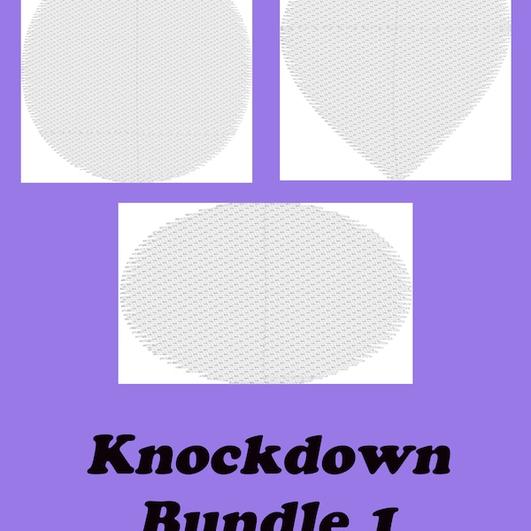 KnockDown Bundle HL5761 file di ricamo
