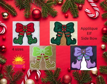 HL Applique Elf Side Bow HL6483