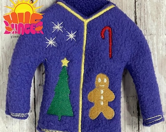 HL ITH Ugly Sweater Elf or fashion doll Sized HL6144