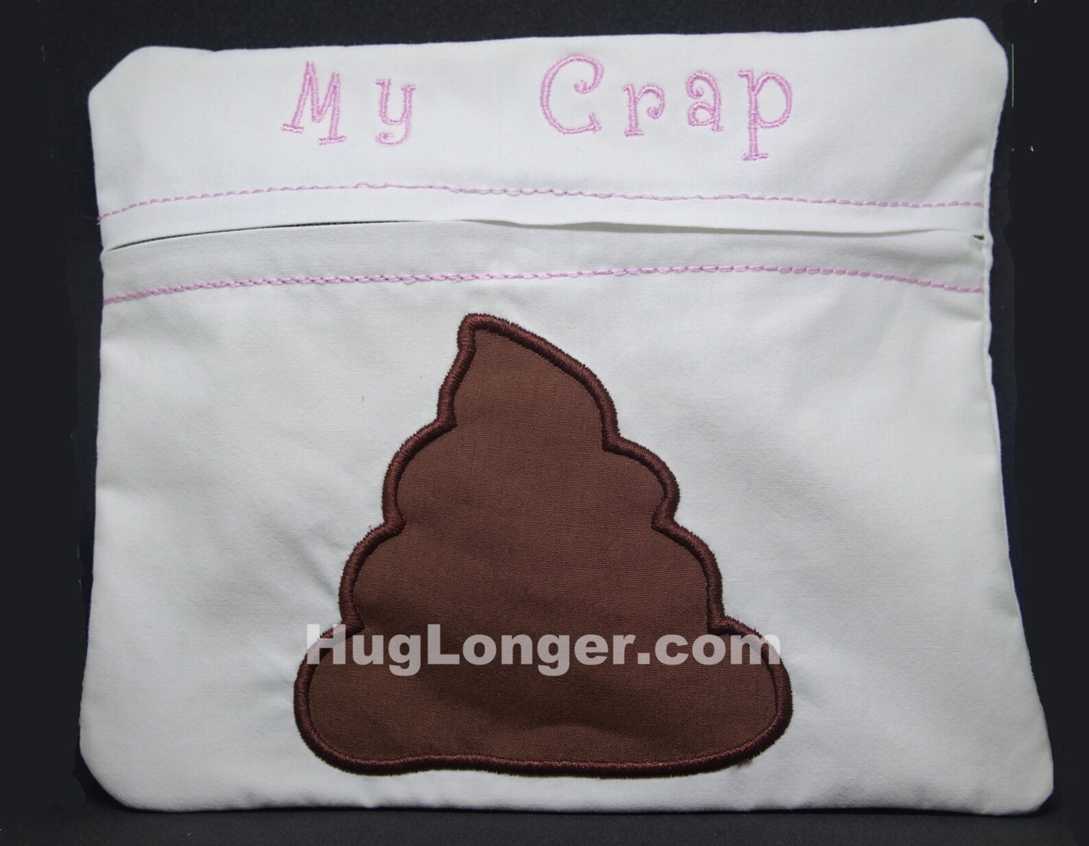 ITH Zip Crap Bag HL2005 Embroidery File Zipper Bag Pencil Bag Etsy