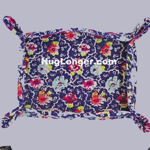 ITH XL Catch All Tray HL2038 embroidery file LARGE hoop needed