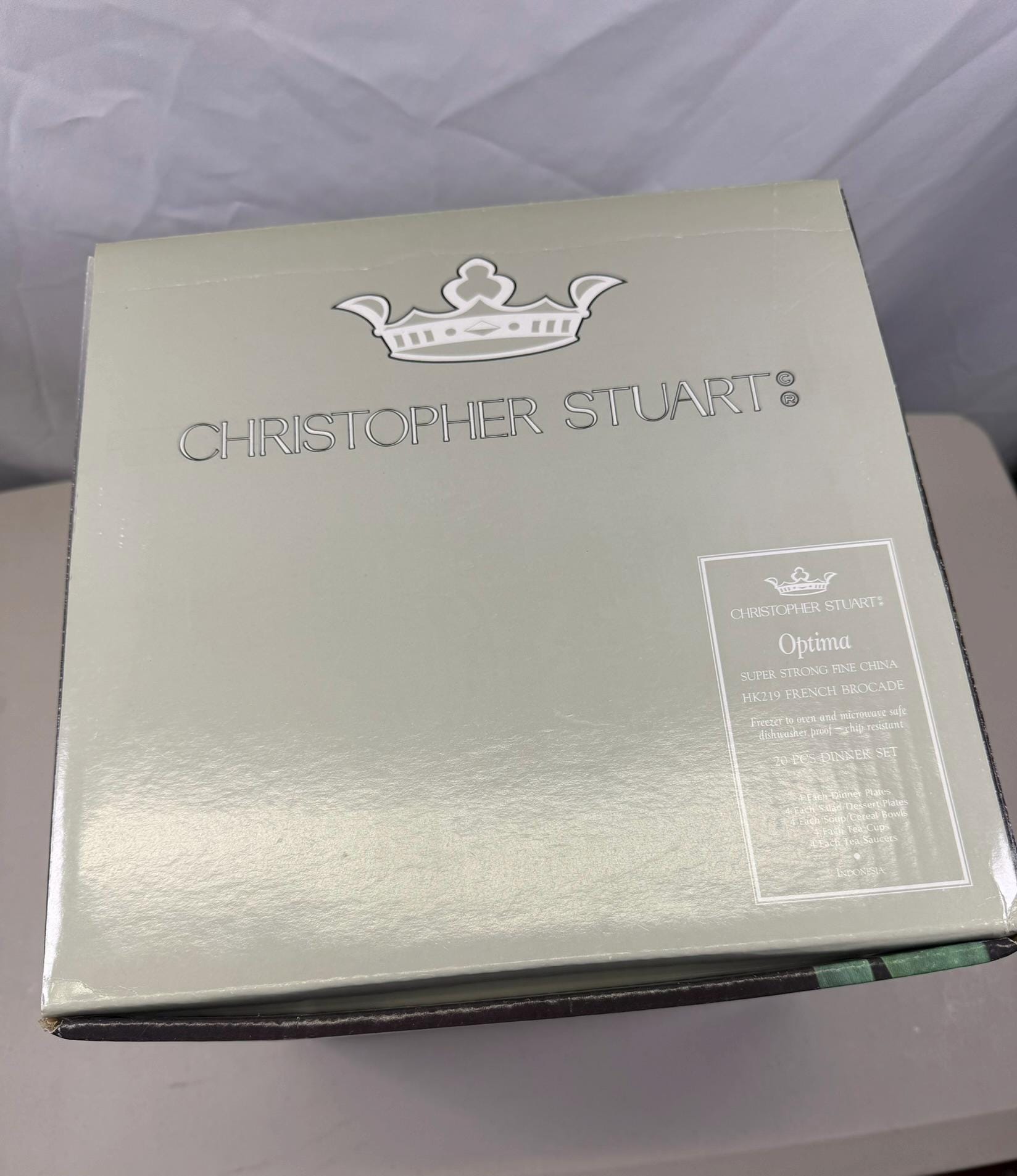 Vintage Christopher Stuart Optima French Brocade HK219 – 40‑piece ...