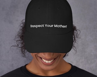 Boné bordado "Respeite sua mãe!" do Harry Styles na turnê Together Together KISCO KATTDO