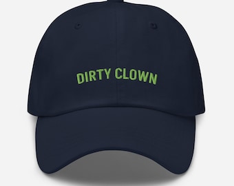 Boné estilo "dad hat" | Boné bordado Dirty Clown The Waiting Game inspirado em Harry Styles