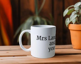 Caneca da Sra. Landingham de The West Wing, Alerta de Spoiler Memento Mori, Humor Negro na Cultura Pop