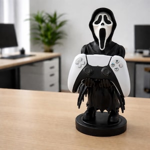 Ghost Inspirierter Controller Halter, Horror Gaming Controller Ständer, Scary Schreibtisch Dekor, Universal Game Controller Stand, Gamer Geschenkidee