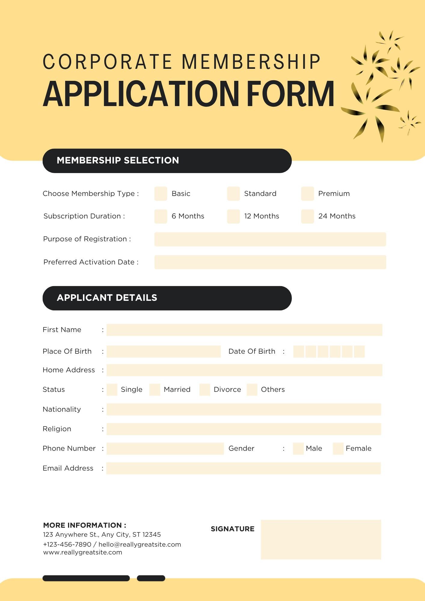 Editable Job Application Form Bundle, Printable Employee Hiring ...