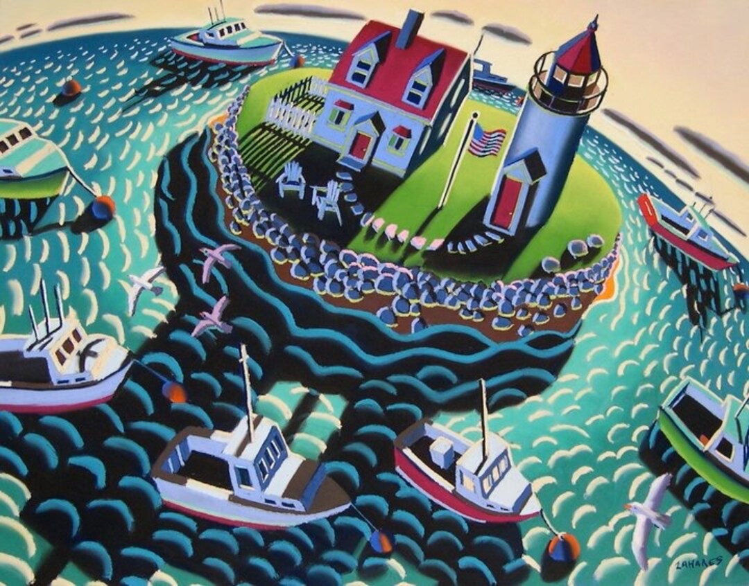 Sunday Morning by Wade Zahares Signed and Numbered Giclee Print Etsy