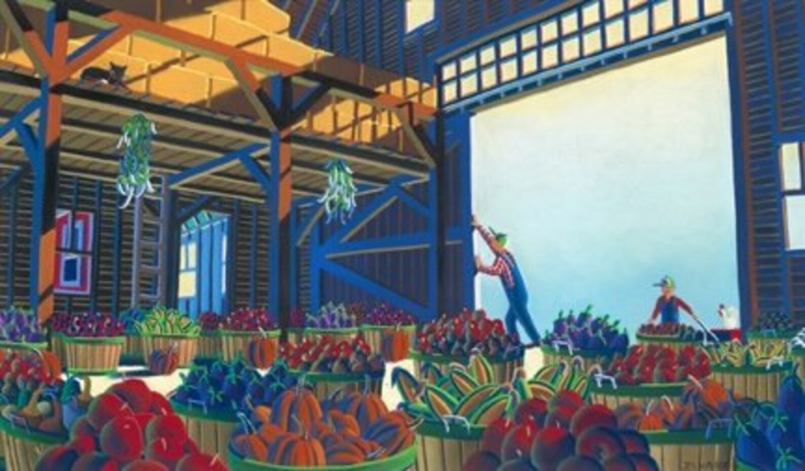 Signed and Numbered Giclee Print autumn on a Farm Etsy