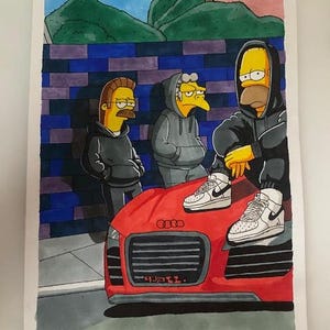 Original Drawing Unique