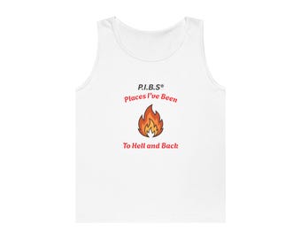 Camiseta sin mangas estampada / Lugares en los que he estado: del infierno y de vuelta