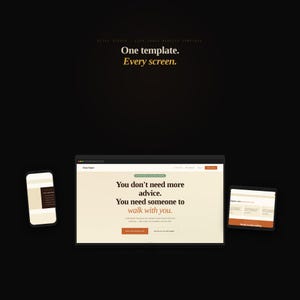 High Converting Life Coach Website Template | SiteFill Built-In Editor | Client Booking | NO CODE image 8
