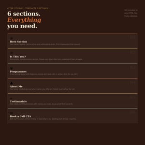 High Converting Life Coach Website Template | SiteFill Built-In Editor | Client Booking | NO CODE image 13