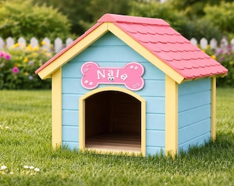 Letrero para casita de mascota