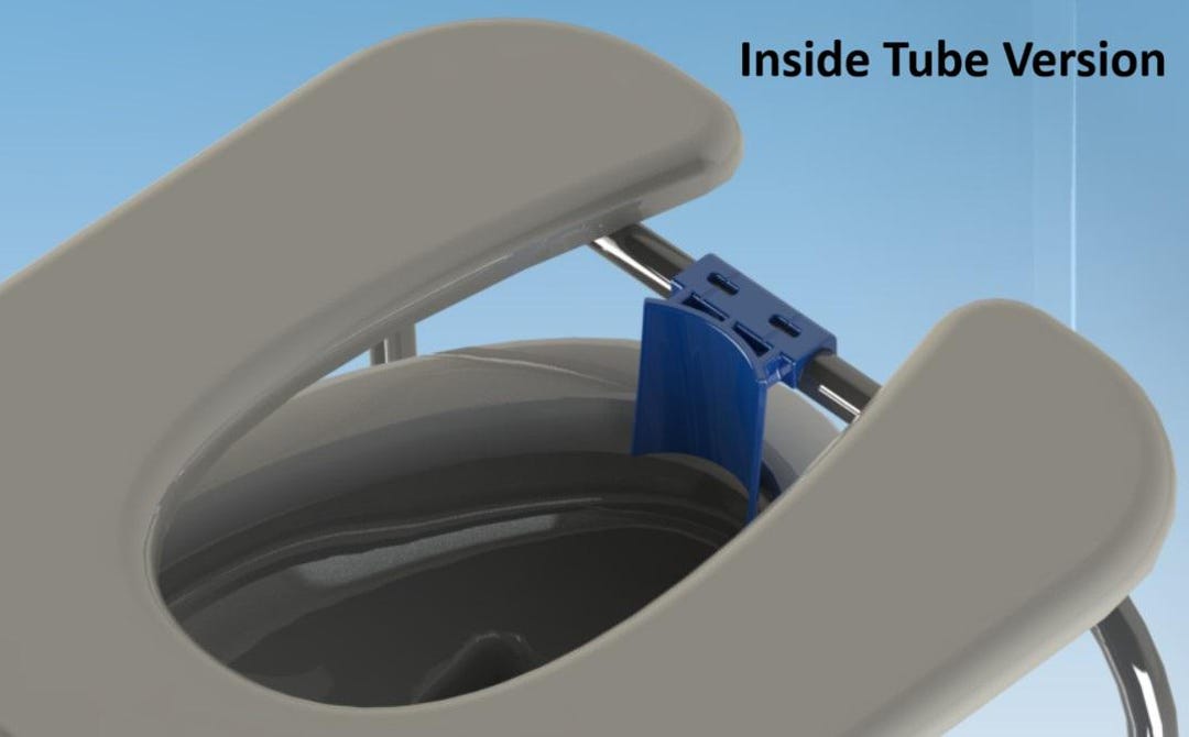 Commode Chair Urine Deflector Bidet Safe - Etsy