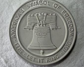 Frankoma Liberty Bell 1776-1976 Modell pund-TR