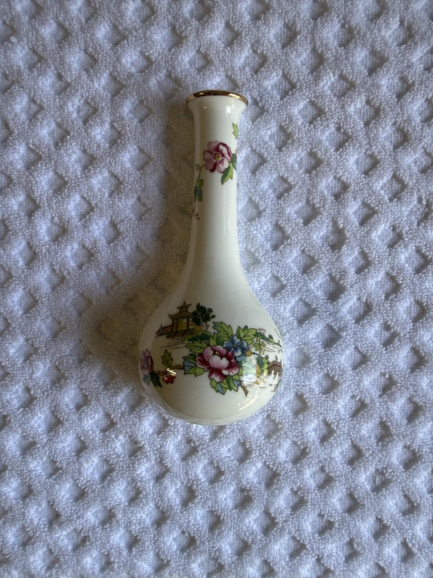 Crown Staffordshire Vase - Etsy