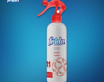 Frida SPORT Natural Air freshener (6 X 460ML) - Long Lasting Scent For Home, Car, Carpet, Anyrooms