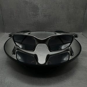 Vintage Oakley cykelsolglasögon i metall: 90-talets Y2K Prizm polariserade solglasögon bild 6