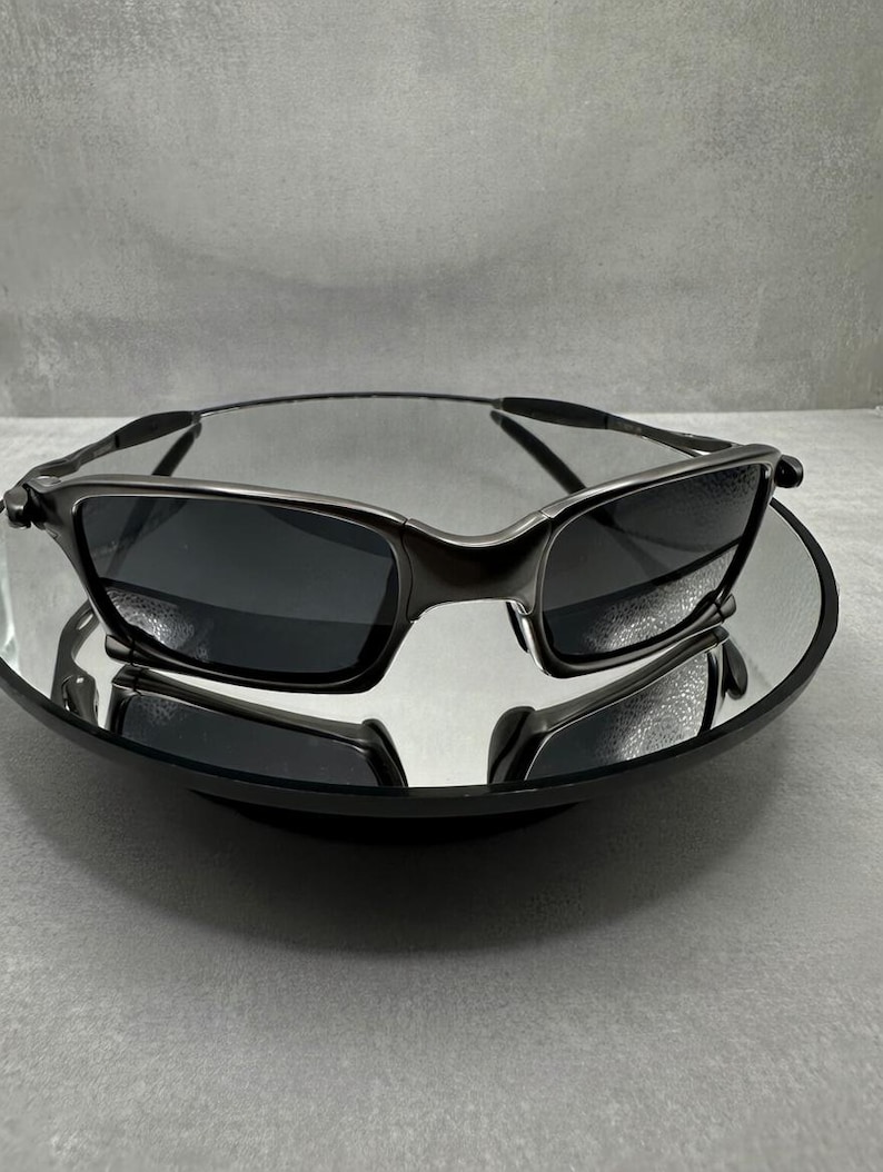 Vintage Oakley cykelsolglasögon i metall: 90-talets Y2K Prizm polariserade solglasögon bild 5