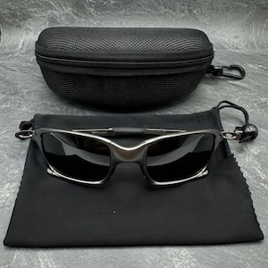 Vintage Oakley cykelsolglasögon i metall: 90-talets Y2K Prizm polariserade solglasögon bild 1