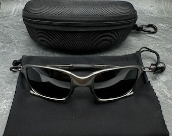 Vintage Oakley Metal Cycling Sunglasses: 90s Y2K Prizm Polarized Shades