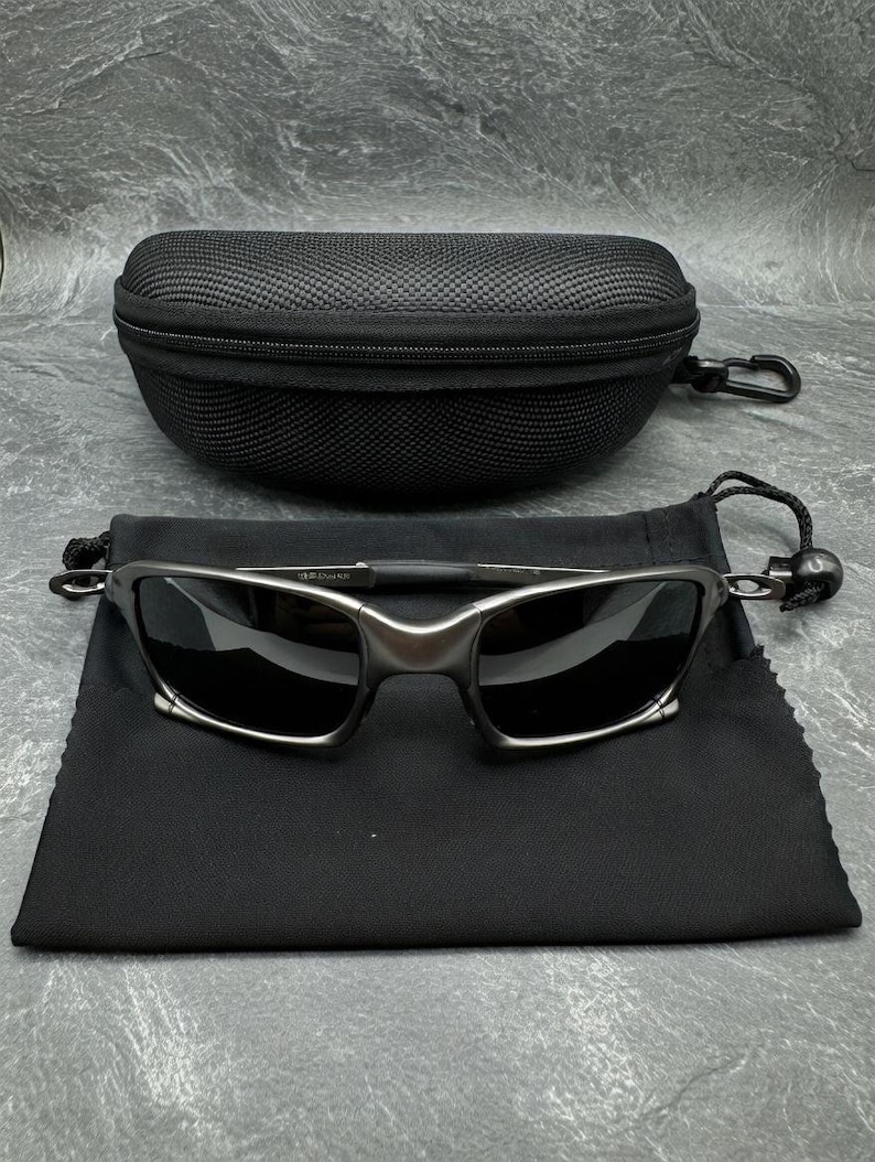 Vintage Oakley cykelsolglasögon i metall: 90-talets Y2K Prizm polariserade solglasögon bild 1