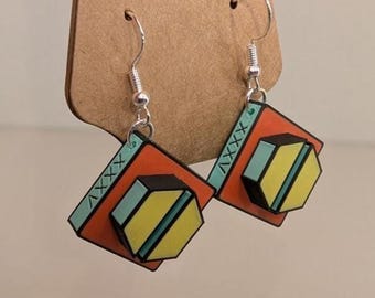 FRC Rebuilt Logo Earrings