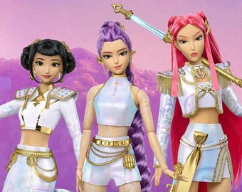 Inspired Dolls Set – Rumi, Mira & Zoey Fashion Figures