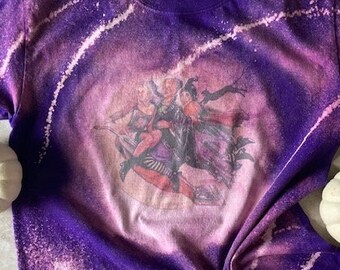 Kids Bleached Vinatge Hocus Pocus Shirt