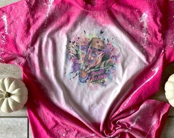 Bleached Vintage Freddy Krueger Shirt