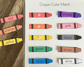 Crayon Color Matching