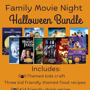 Family Halloween Movie Night, Digital Download