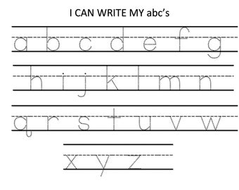 ABC Tracing Uppercase and Lowercase