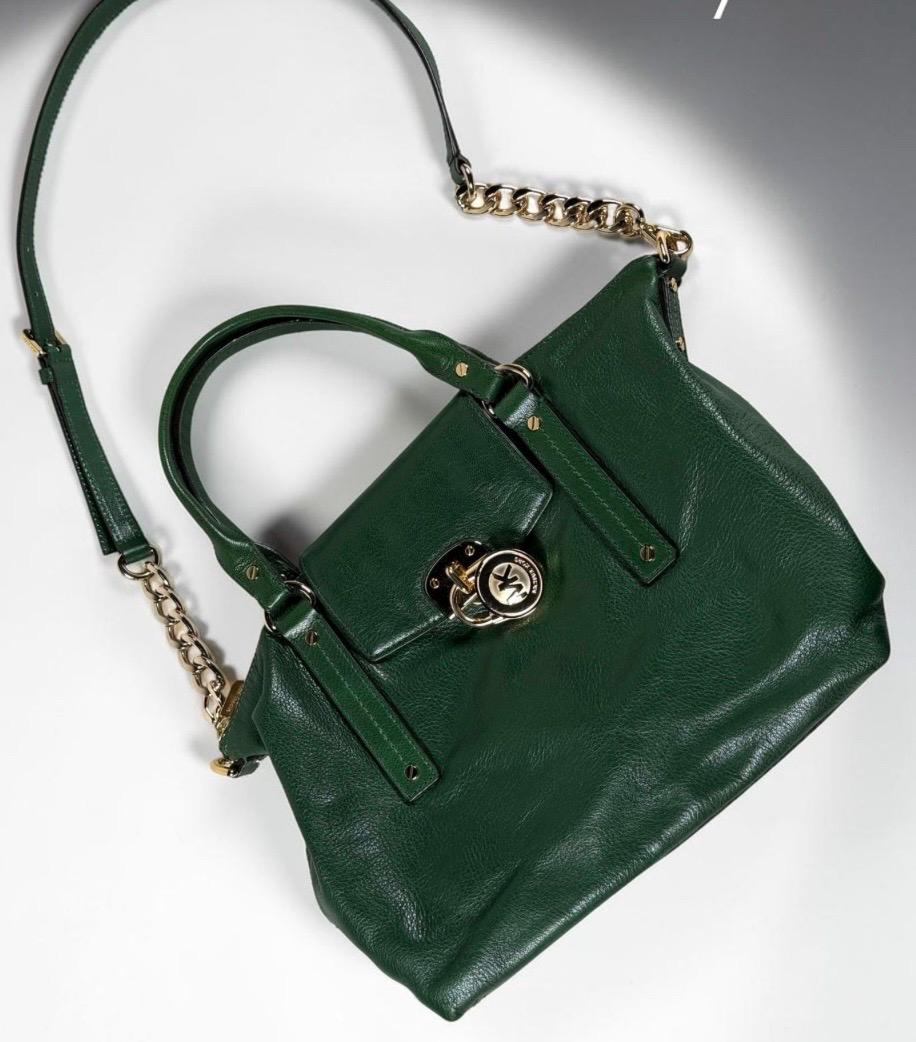 tote michael kors bolso verde
