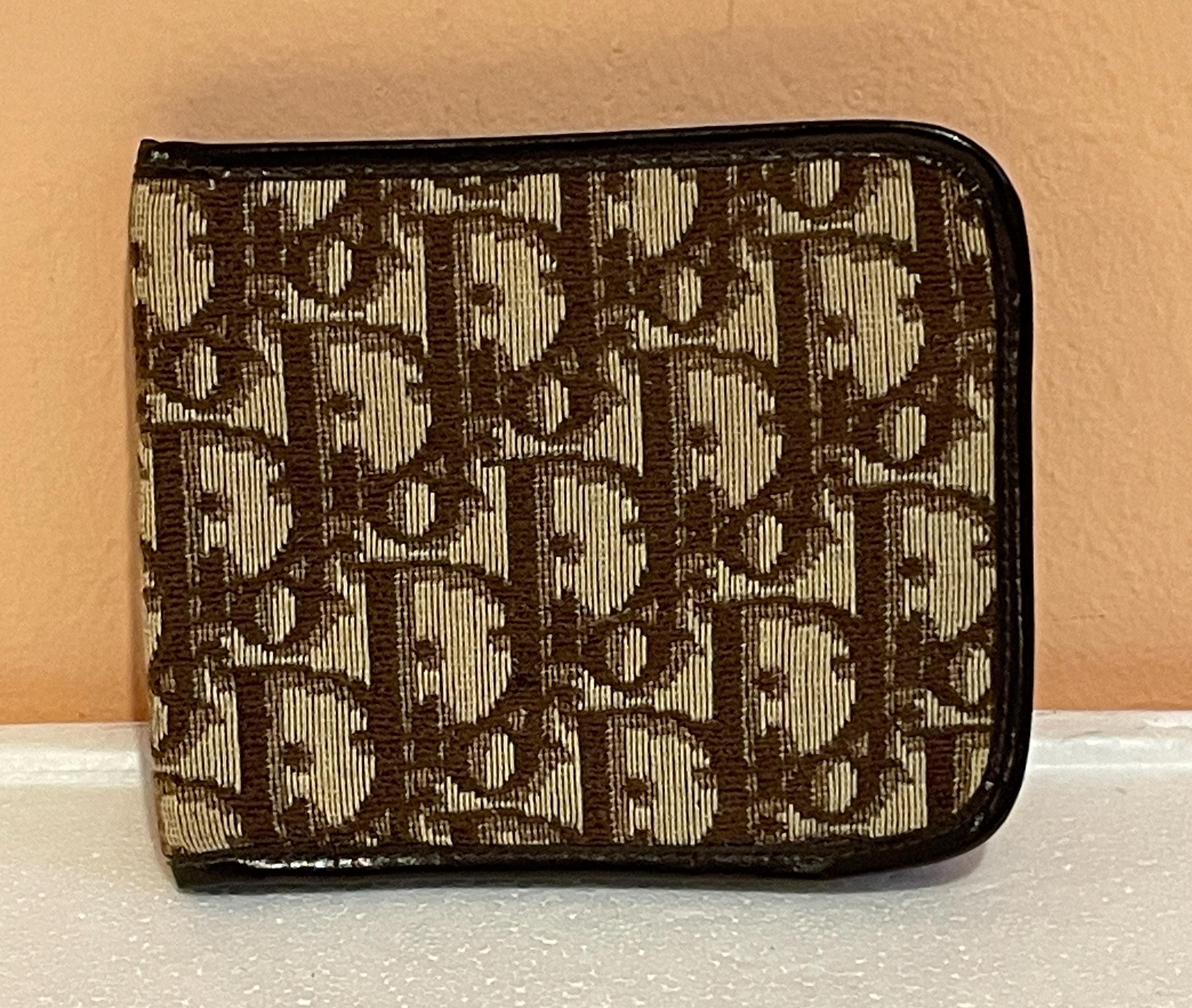 Vintage Christian Dior Trotter Wallet - Etsy