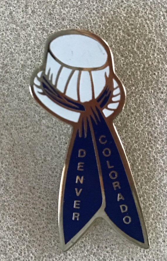 Vintage Lapel Pin souvenir Denver Colorado - image 1