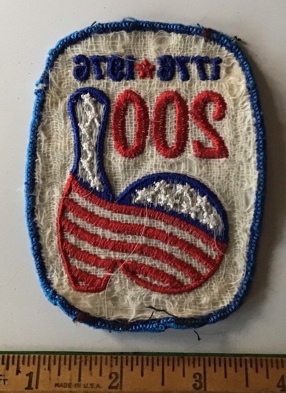 Previously used 1976 bowling patch commemorating … - image 2
