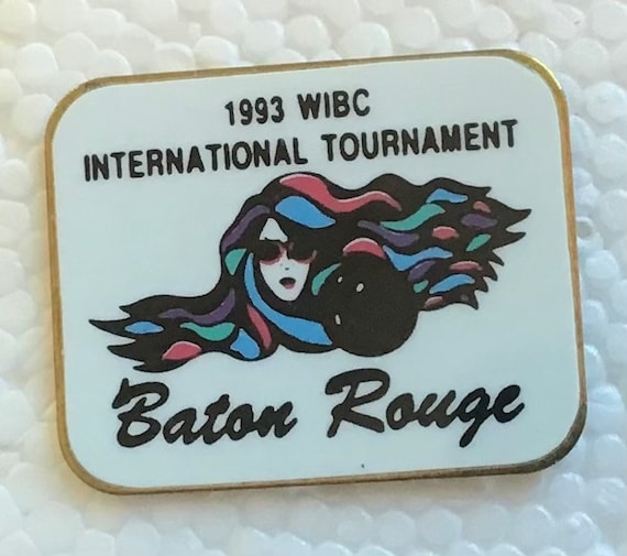 Lapel Pin 1993 WIBC International Tournament Baton Rouge