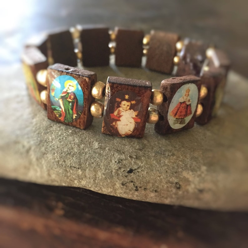 Do It Yourself Bracelet Kit Make Your Own Stretchy Wooden Etsy