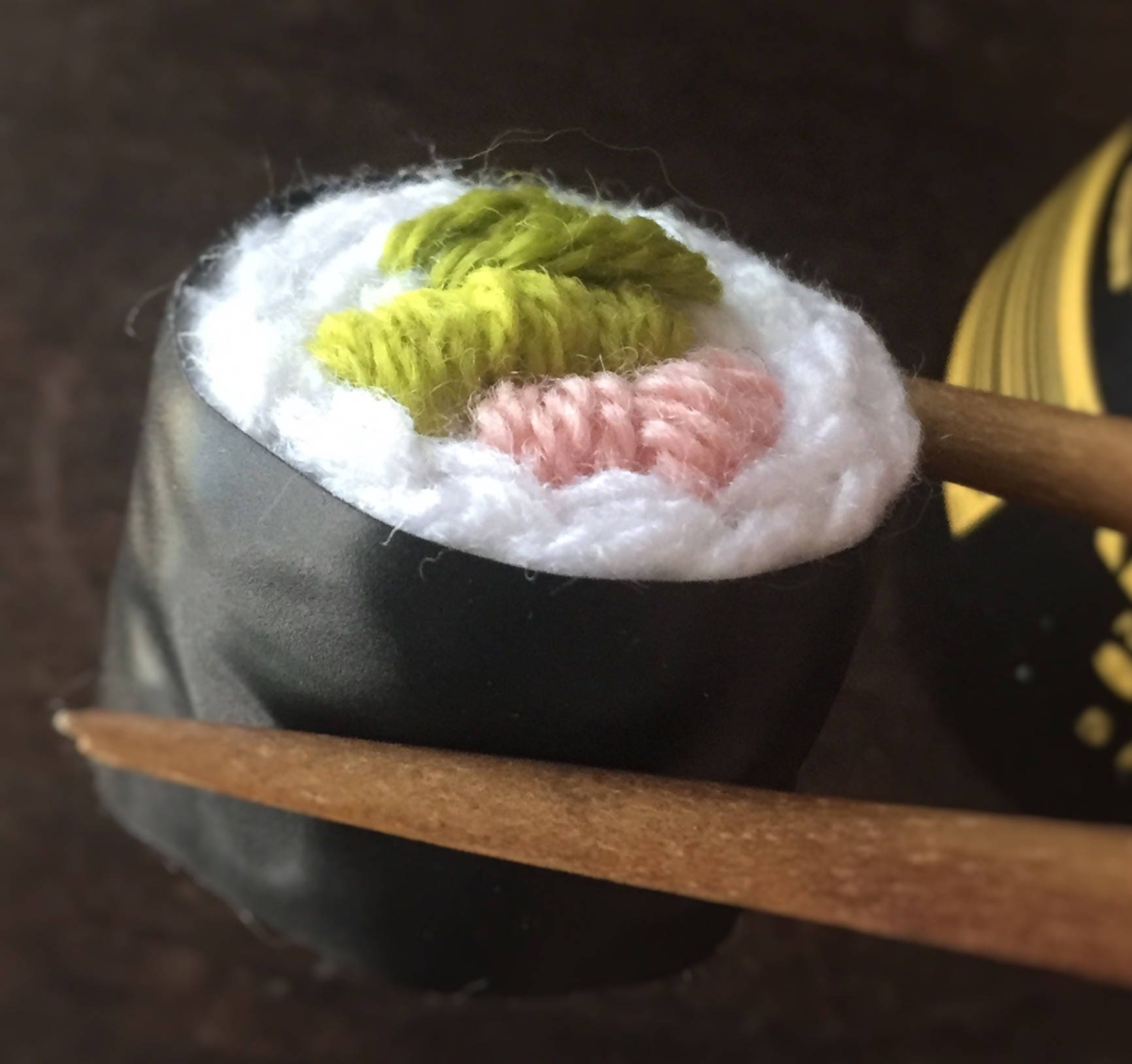 Crochet a Colorful Sushi Set For Play Or Display … Yum!