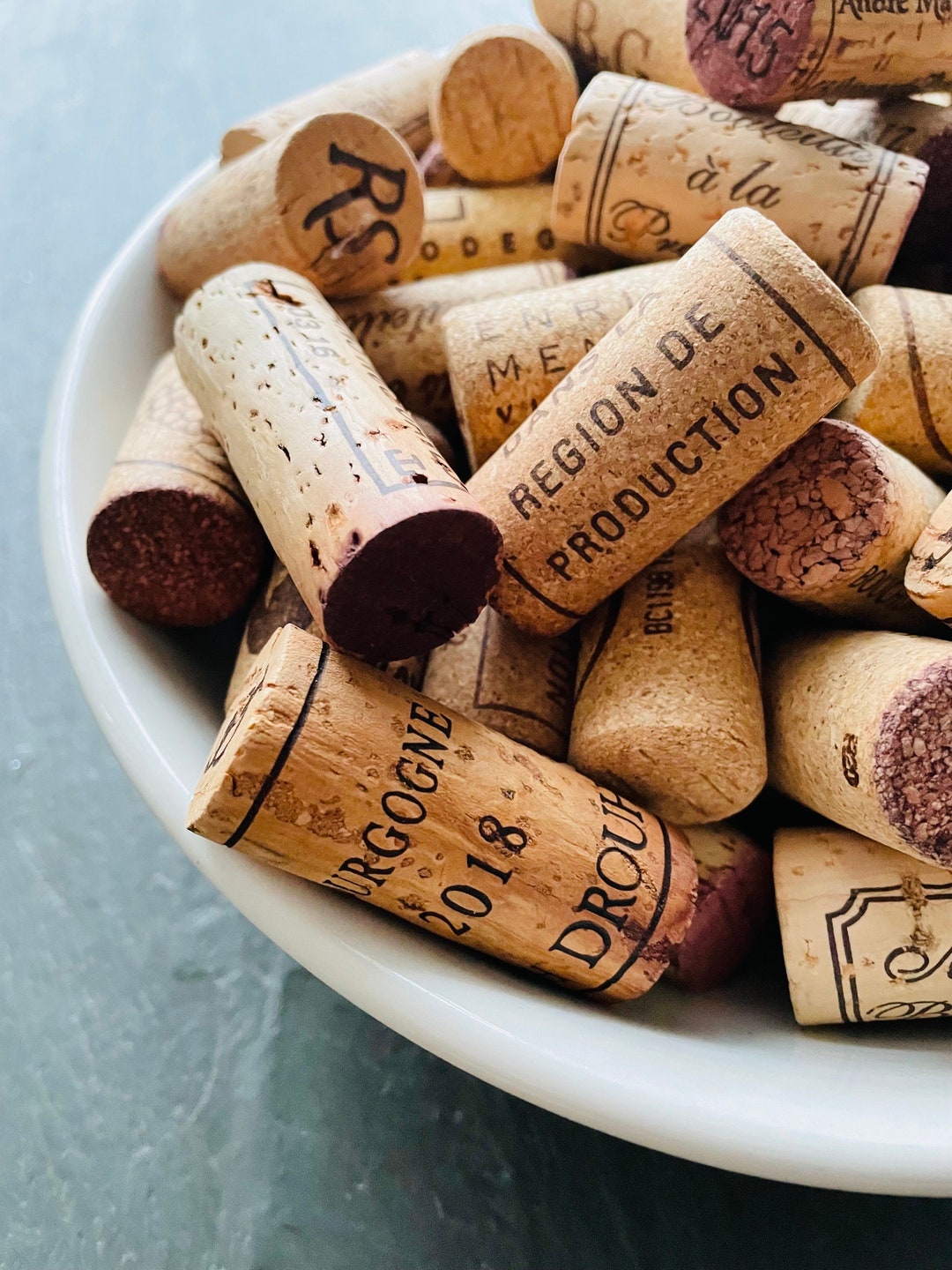 Wine Corks Real Cork Wedding Crafts Decor 75 Corks Etsy