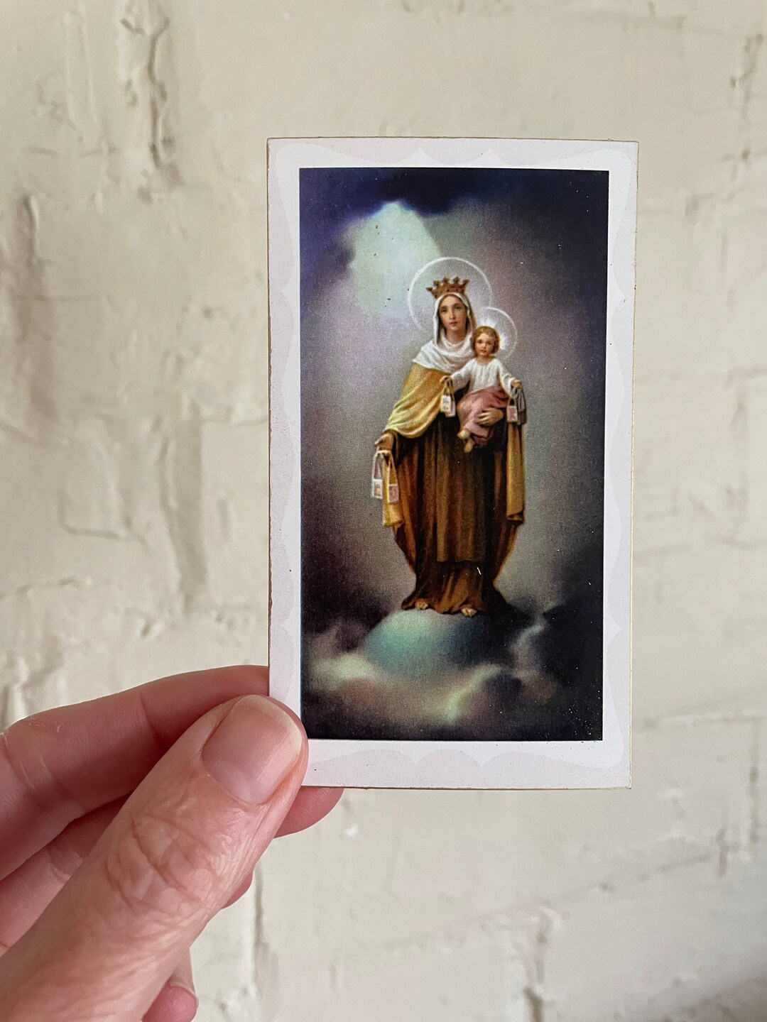 Our Lady of Mount Carmel - Blessed Virgin Mary - Catholic Holy Prayer ...