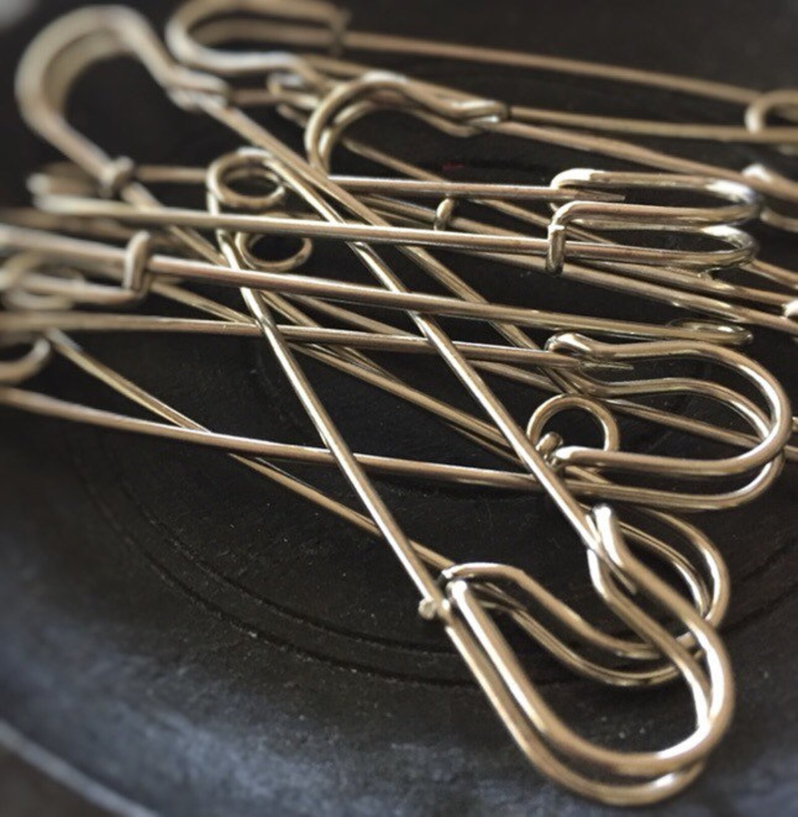 Extra Large 3 in. 70mm Silver Safety Pins Kilt Pins Etsy