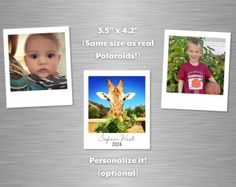 Custom Polaroid Magnet | Custom Photo Magnet | Personalized Magnet | Personalized Polaroid | Thank You Gift | Custom Gift | Custom Magnet