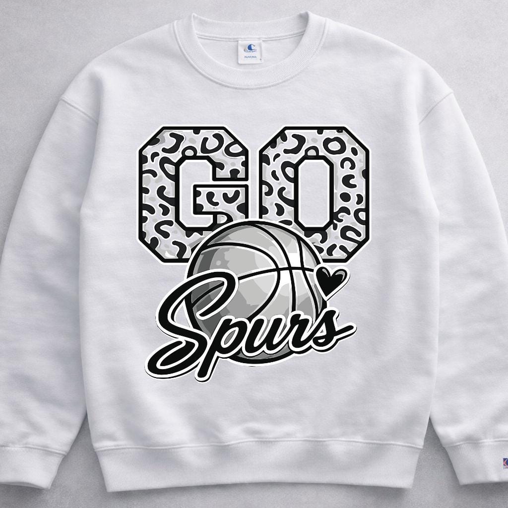 Spurs Printable Spurs SVG & PNG | Game Day Shirt Design | Cricut Cut File | Printable ...