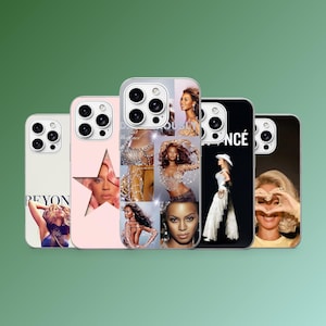 Beyonce Phone Case Irreplaceable Singer Cover for iPhone 17Pro, 16, 15, 14, 13, 12, Samsung S26, S25, S24, S23Fe, A16, A56, Pixel 10, 9Pro