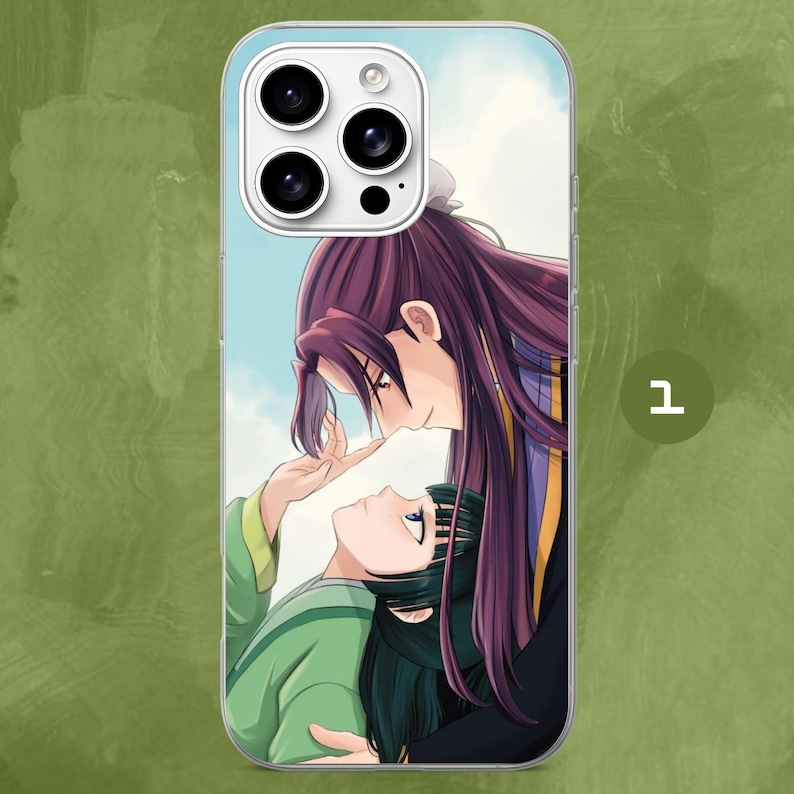 Apothecary Diaries Phone Case Maomao Cover for iPhone 17Pro, 16, 15, 14, 13, 12, Samsung S26, S25, S24, S23Fe, A16, A56, Pixel 10,9Pro 1